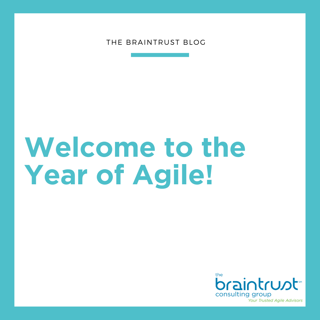 Welcome to the Year of Agile!