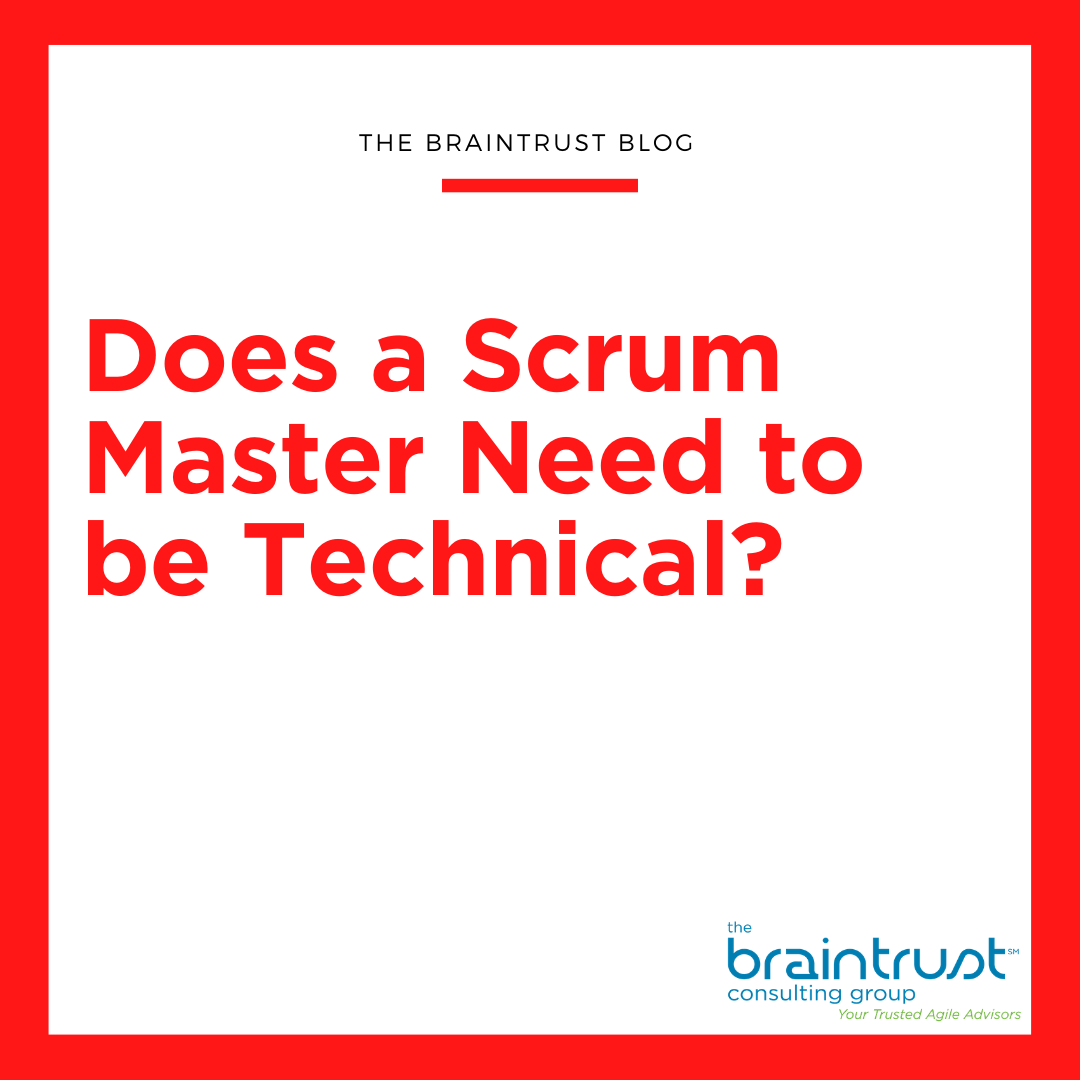 Does a Scrum Master Need to be Technical?