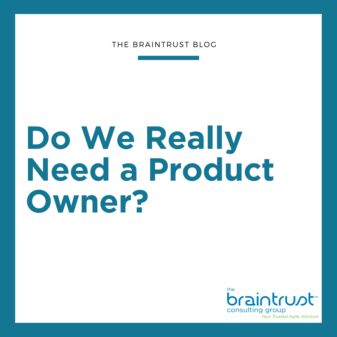 Do We Really Need a Product Owner?
