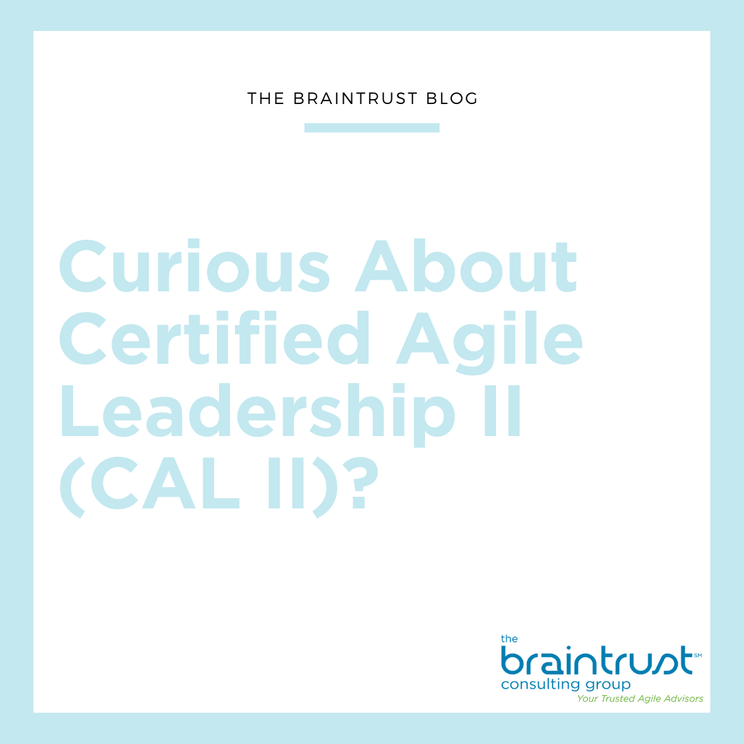 Curious About Certified Agile Leadership II (CAL II)?