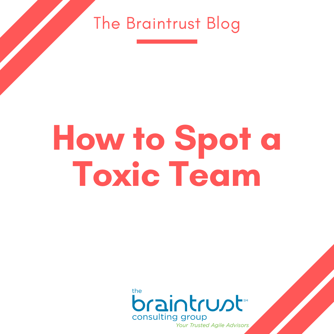 How to Spot a Toxic Team