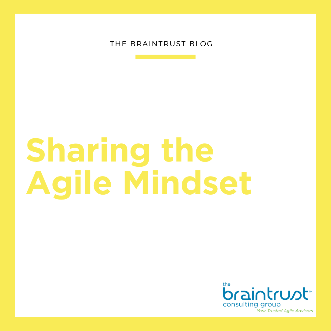 Sharing the Agile Mindset