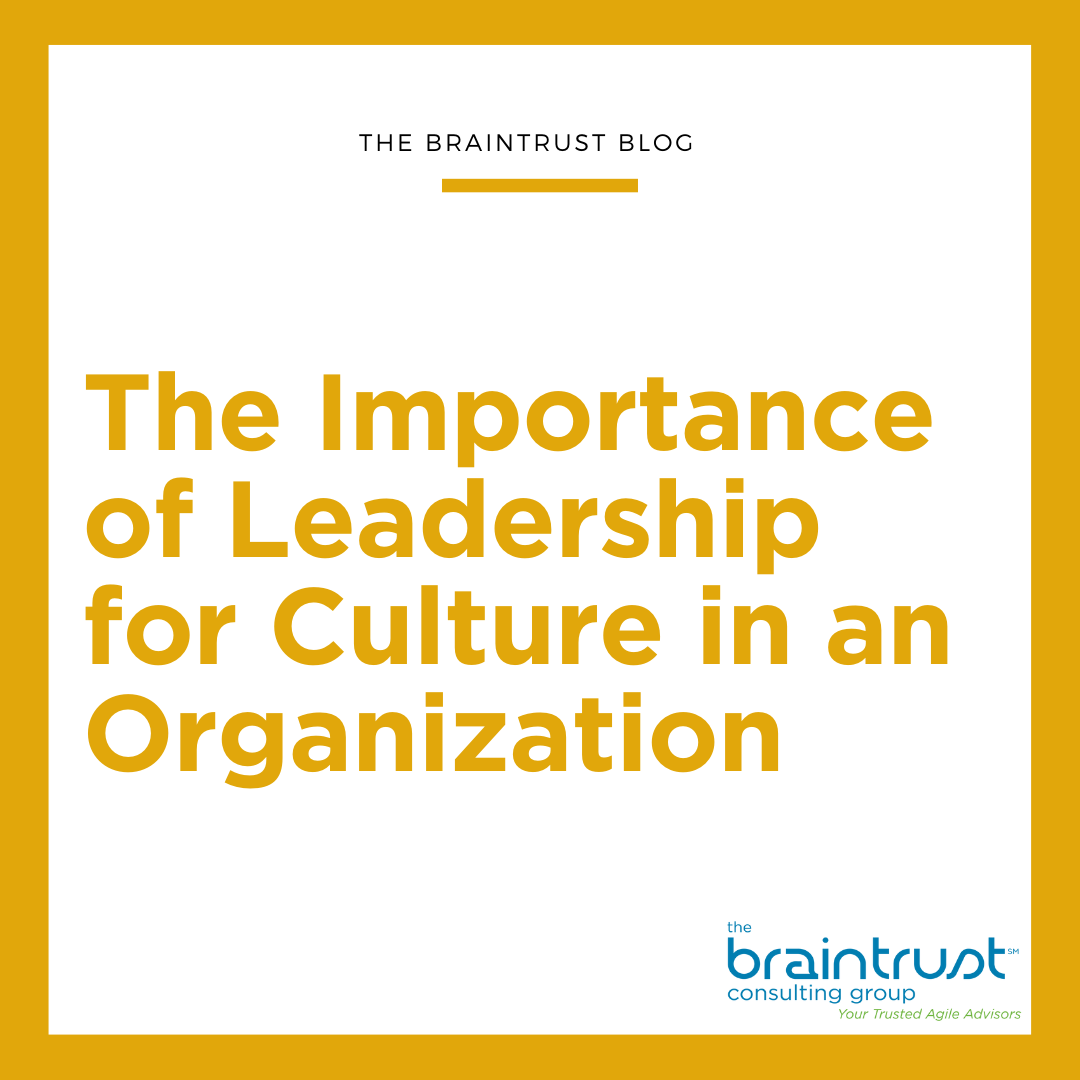 The Importance of Leadership for Culture in an Organization