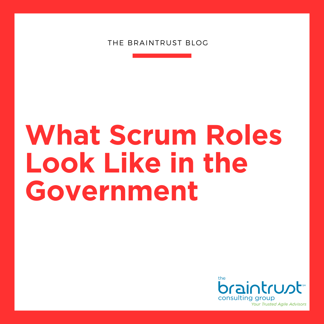 What Scrum Roles Look Like in the Government